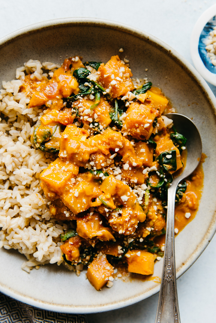 butternut squash curry