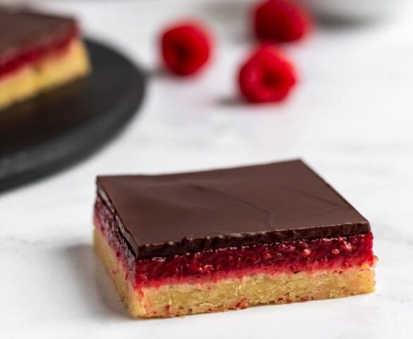 chocolate-raspberry-bars-naturally-sweet-kitchen-2-min square