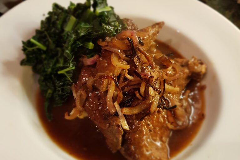 Chefs corner - calf's liver