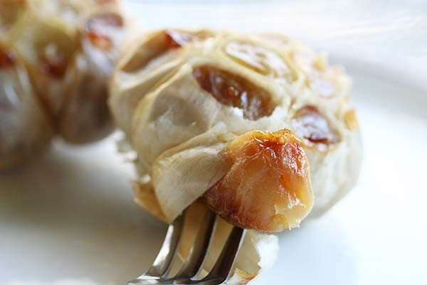roasted garlic