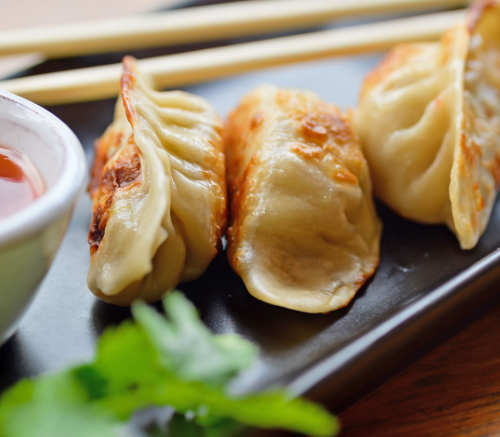 Turkey and kale dumplings Turkey and kale dumplings