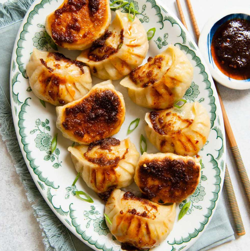 Vegetable potsticker Vegetable potsticker