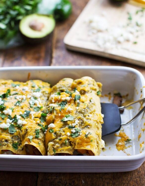 Mushroom-Enchiladas-8 butternut squash - Mushroom-Enchiladas