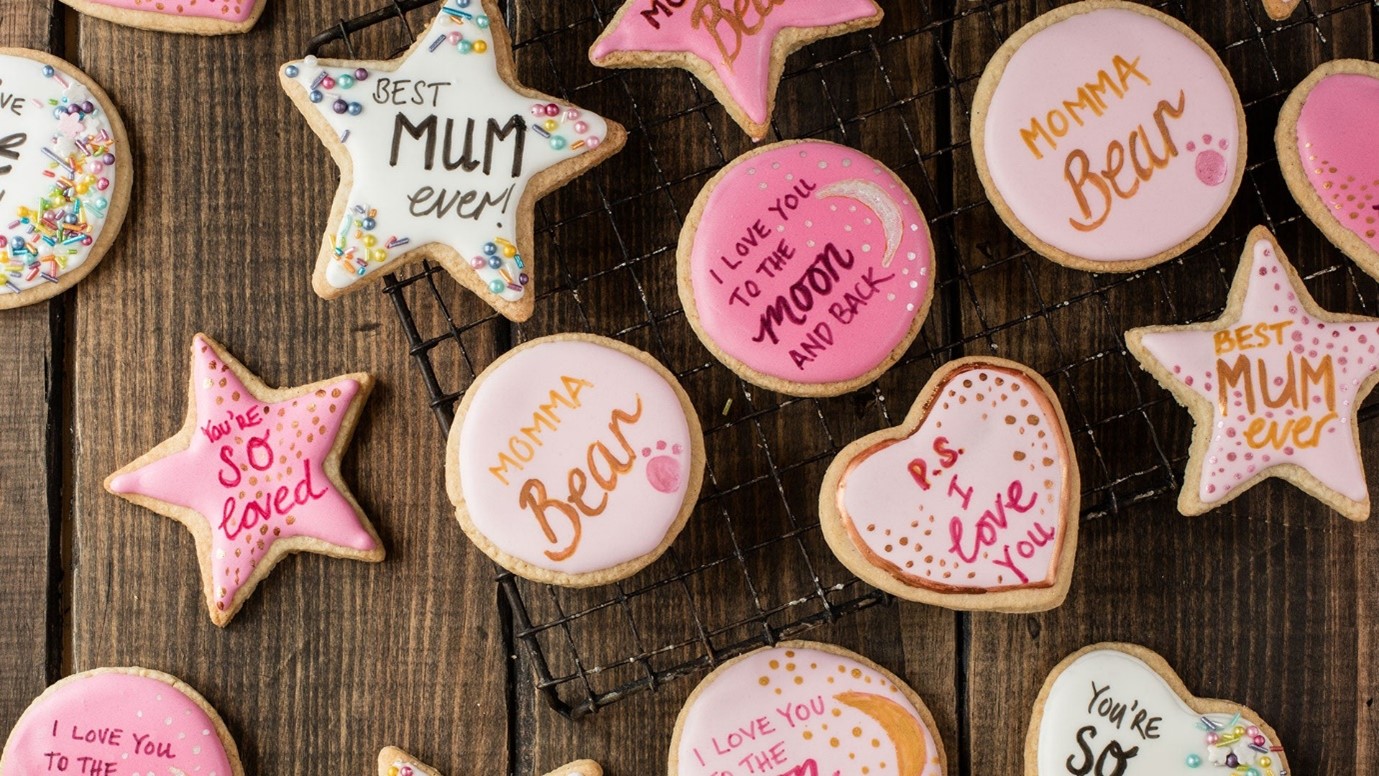 mother's day biscuits