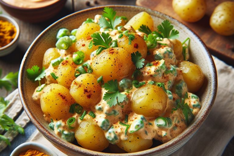 Coronation potato salad