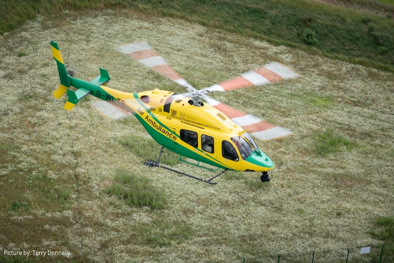 WAA air ambulance photo by Terry Donnelly