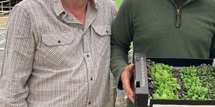 Ken and William at Westlands Ken Mortimer, Heritage Fine Foods, William Boers, Westlands and Marco Pierre White