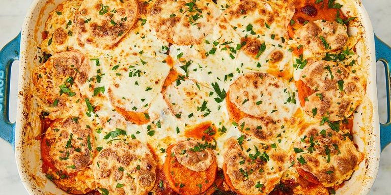 Sweet potato lasagne