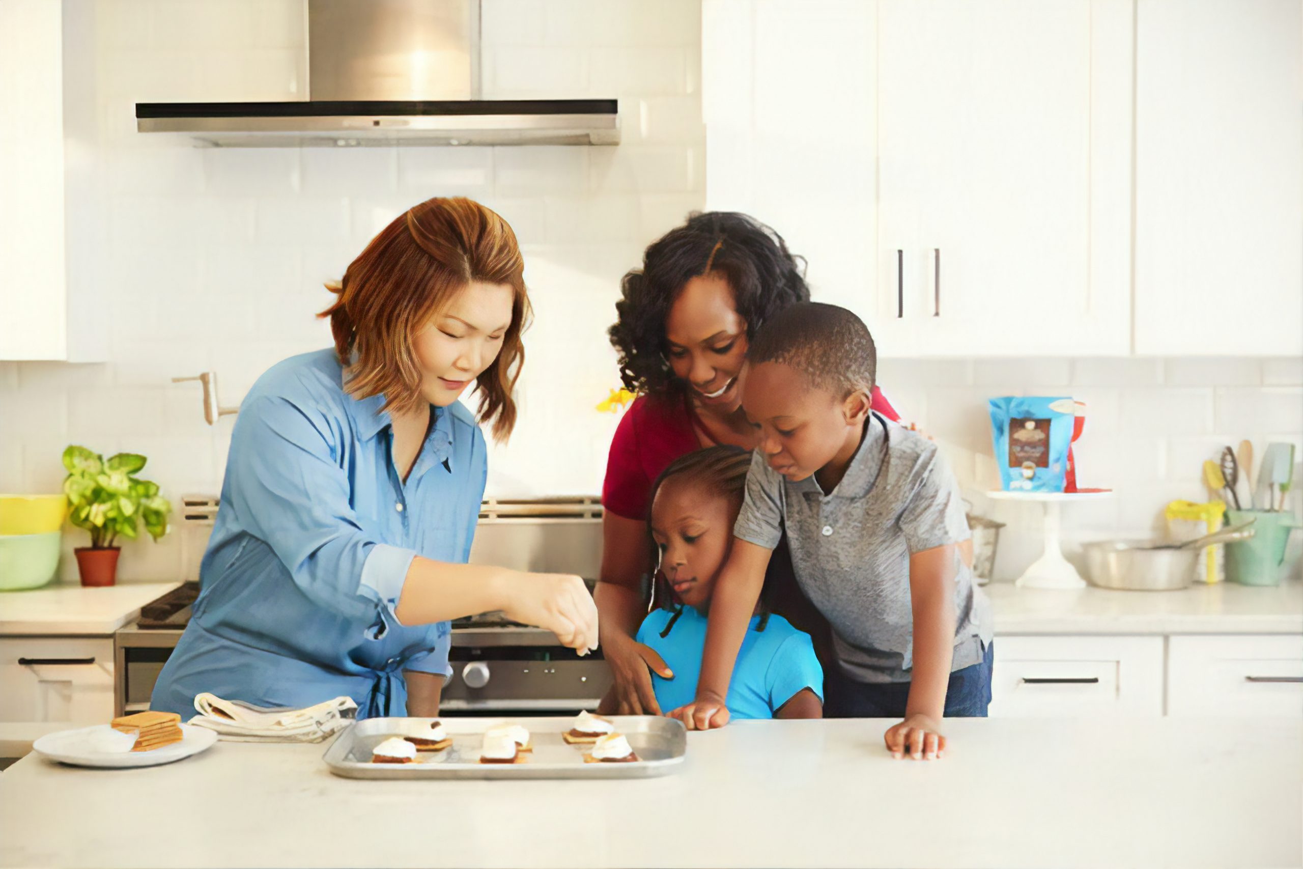 family cooking