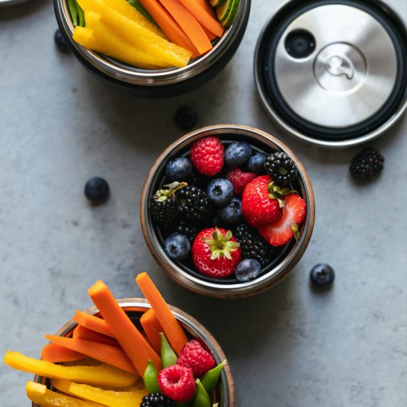 s-well-mP8HvwFA_dw-unsplash bowls of healthy snacks including fruit and vegetables