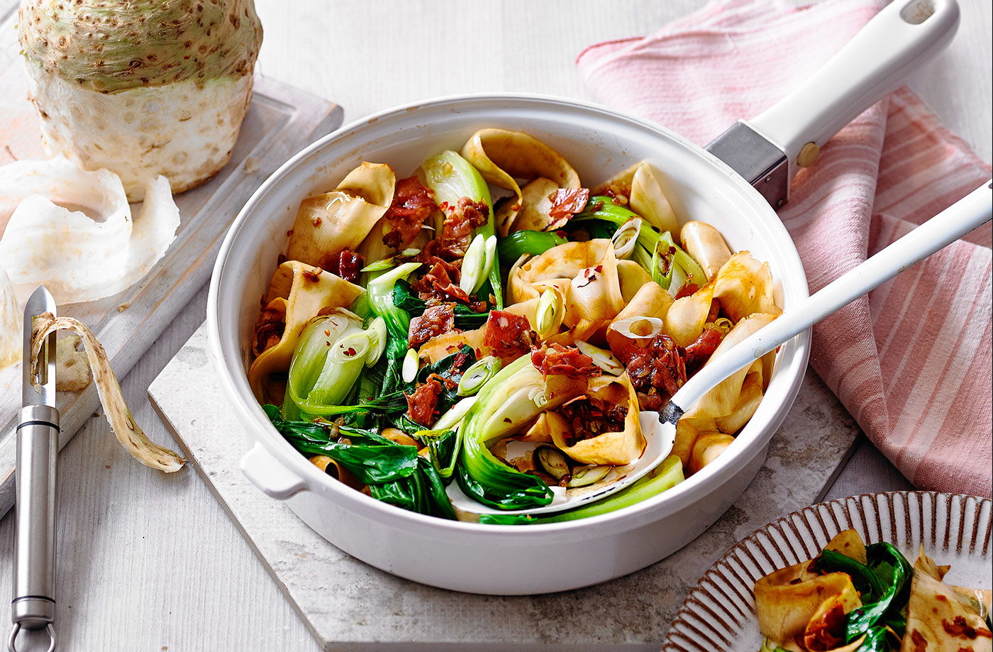 Celeriac-noodles