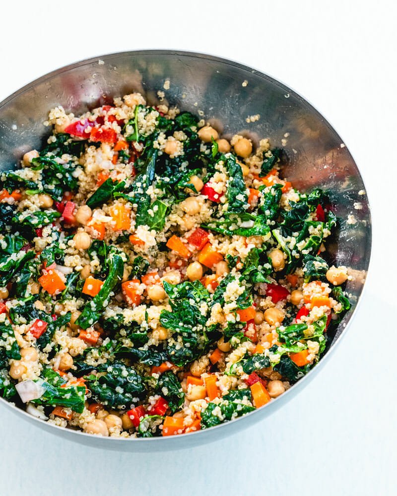 Kale Quinoa Salad