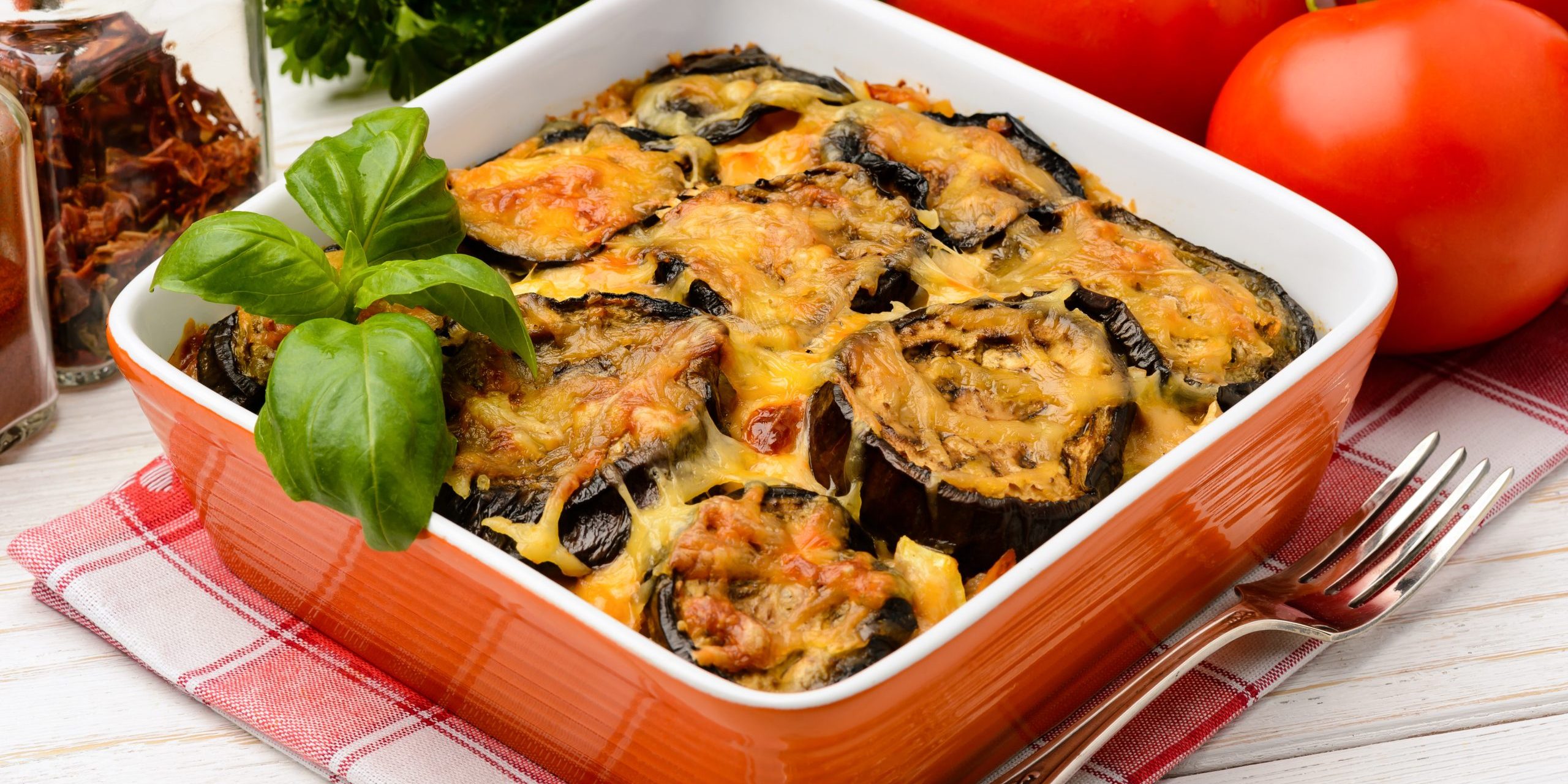 Moussaka – greek casserole with eggplants. Moussaka