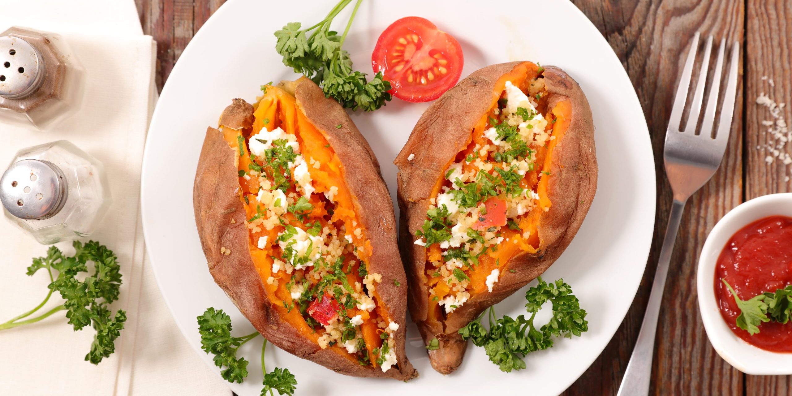 baked sweet potato