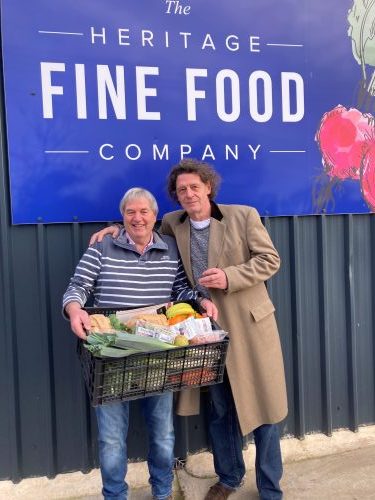 Marco Pierre White and Ken Mortimer
