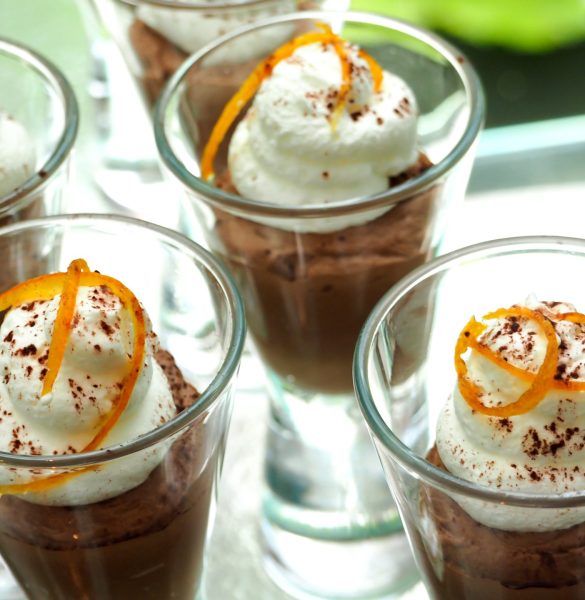 Chocolate and Orange mousse