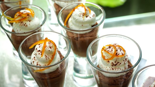 Chocolate and Orange mousse