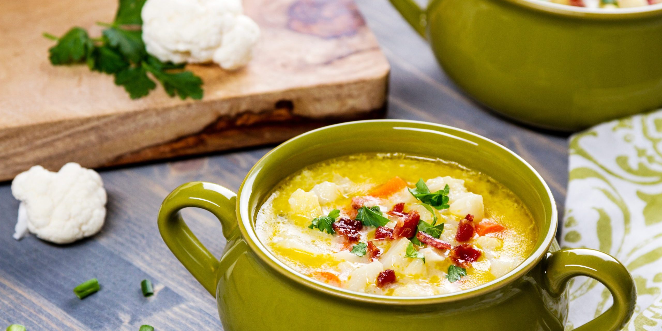 Healthy Homemade Cauliflower Chowder