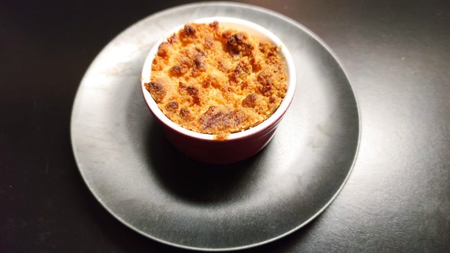 Fait maison – Crumble mangue ananas