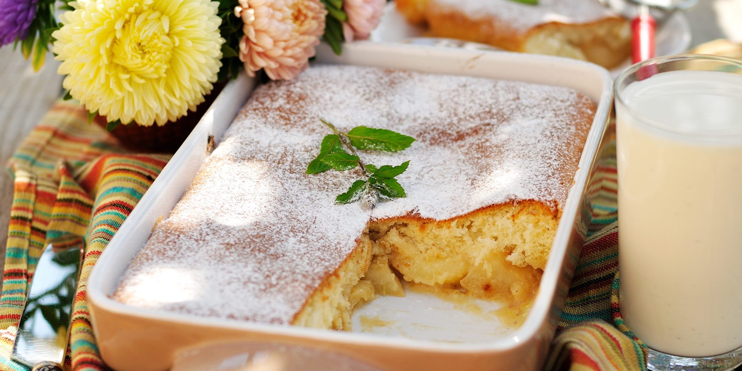Caramel Apple Sponge Bake (Pudding)