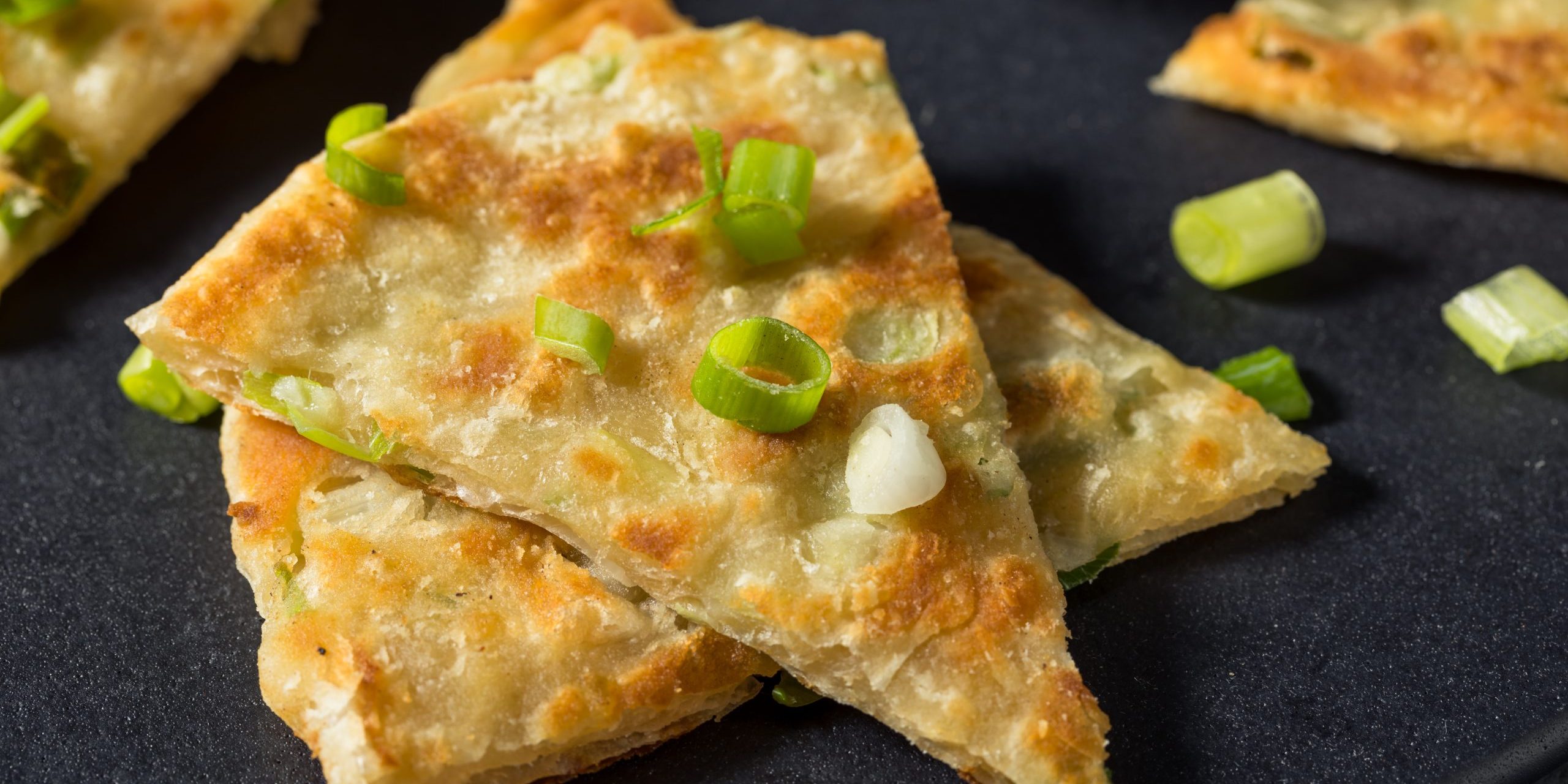 Homemade Chinese Scallion Pancake