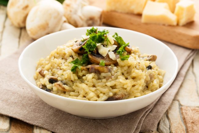 Risotto ai funghi