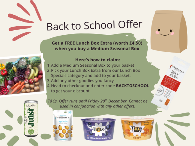 Free lunch box extras
