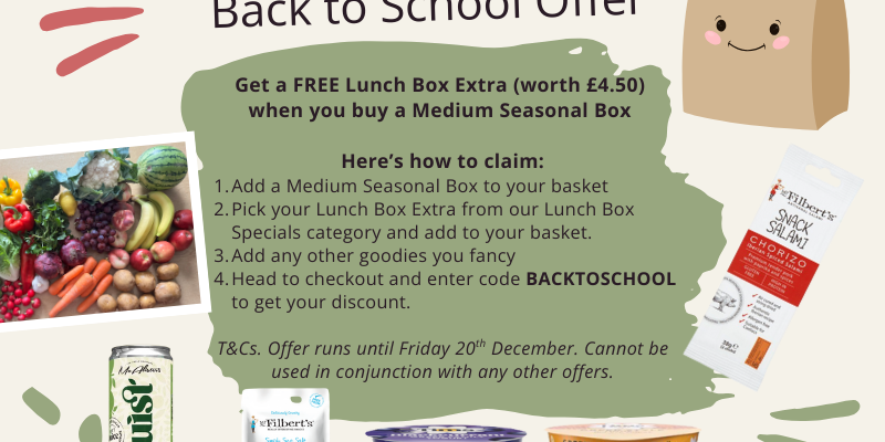 Free lunch box extras