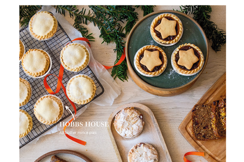 Christmas brochure for chefs