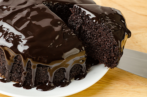 Courgette choc cake