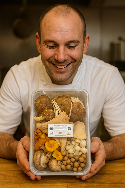 Chef and NF mushrooms