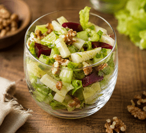 Beetroot and apple salad
