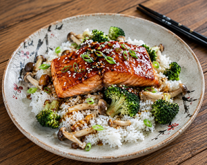 Korean glazed cod